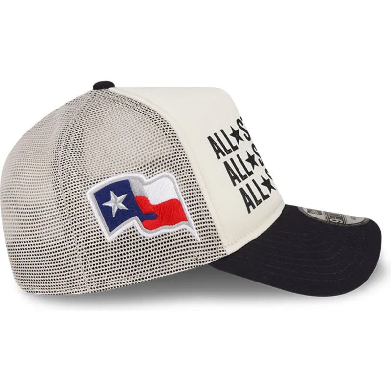petten-gebogen-beige-snapback-a-frame-all-star-game-van-texas-rangers-mlb-van-new-era