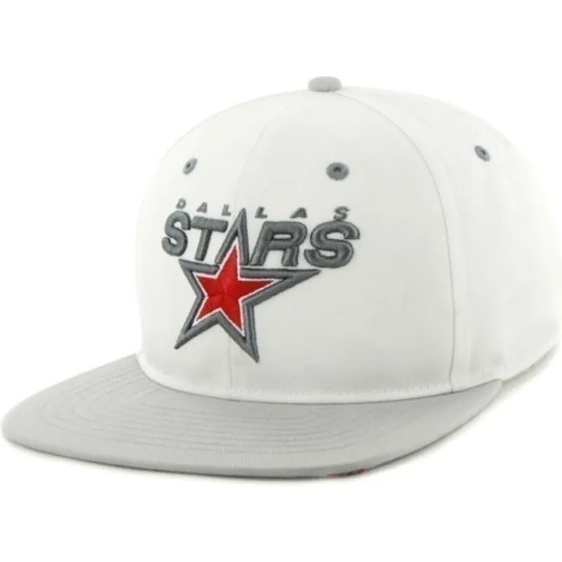 petten-plat-wit-snapback-van-dallas-stars-nhl-van-47-brand petten-plat-wit-snapback-van-dallas-stars-nhl-van-47-brand