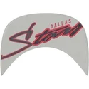 petten-plat-wit-snapback-van-dallas-stars-nhl-van-47-brand