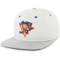 petten-plat-wit-snapback-van-nhl-van-47-brand