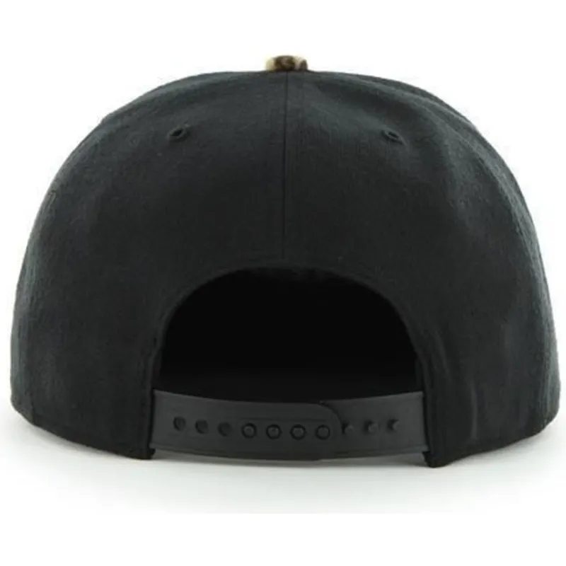 petten-plat-zwart-snapback-van-detroit-red-wings-nhl-van-47-brand
