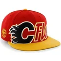petten-plat-rood-snapback-letras-van-calgary-flames-nhl-van-47-brand
