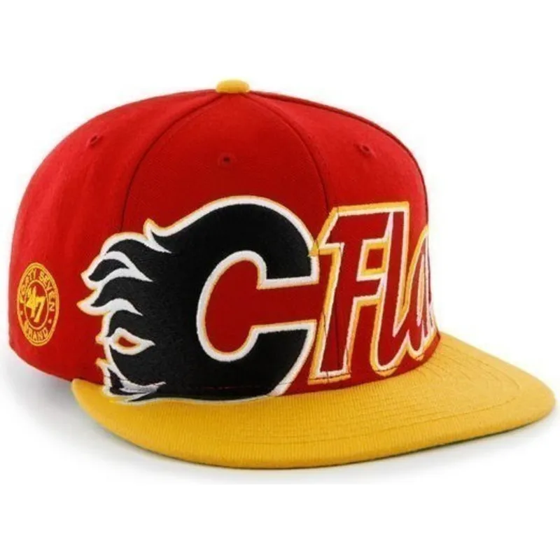 petten-plat-rood-snapback-letras-van-calgary-flames-nhl-van-47-brand