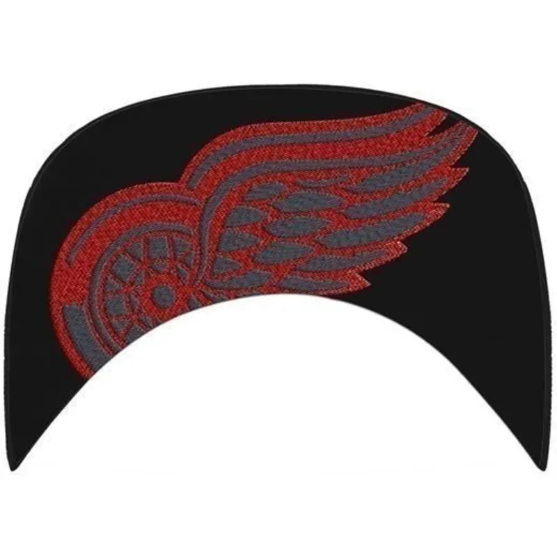 petten-plat-zwart-snapback-letras-van-detroit-red-wings-nhl-van-47-brand