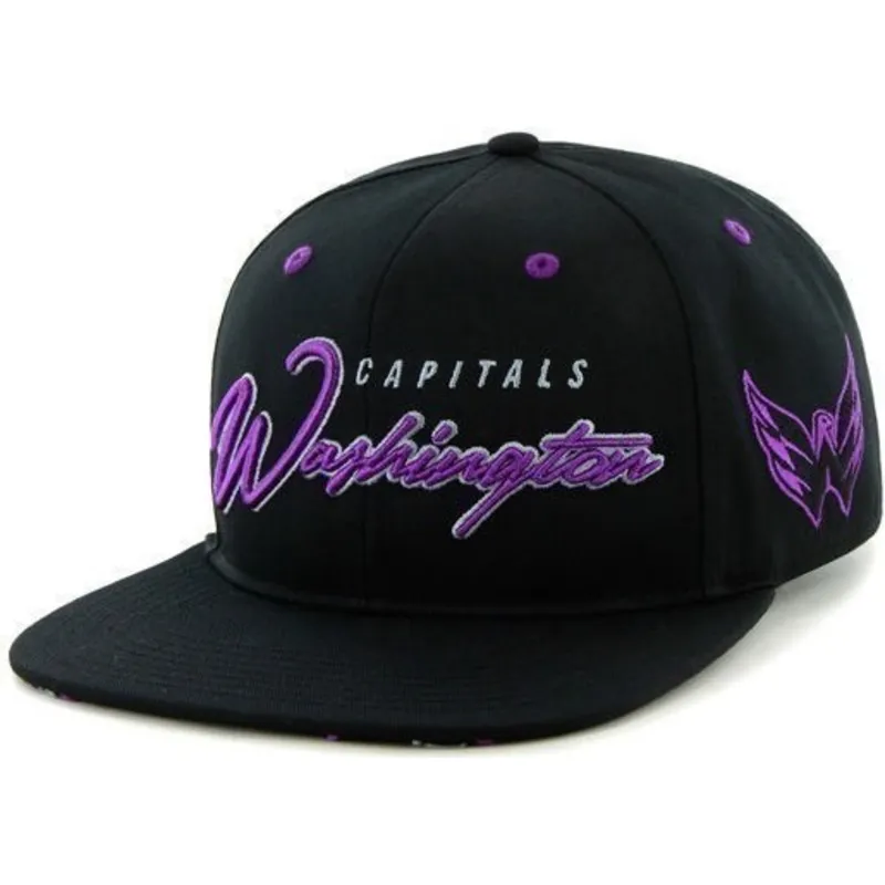 petten-plat-zwart-snapback-letras-van-washington-capitals-nhl-van-47-brand