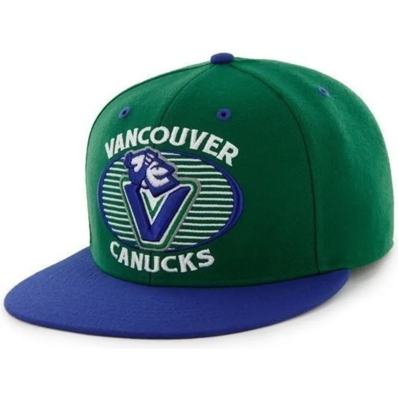 petten-plat-groen-snapback-van-vancouver-canucks-nhl-van-47-brand petten-plat-groen-snapback-van-vancouver-canucks-nhl-van-47-brand