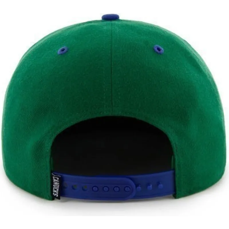 petten-plat-groen-snapback-van-vancouver-canucks-nhl-van-47-brand petten-plat-groen-snapback-van-vancouver-canucks-nhl-van-47-brand