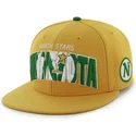 petten-plat-geel-snapback-van-minnesota-north-stars-nhl-van-47-brand