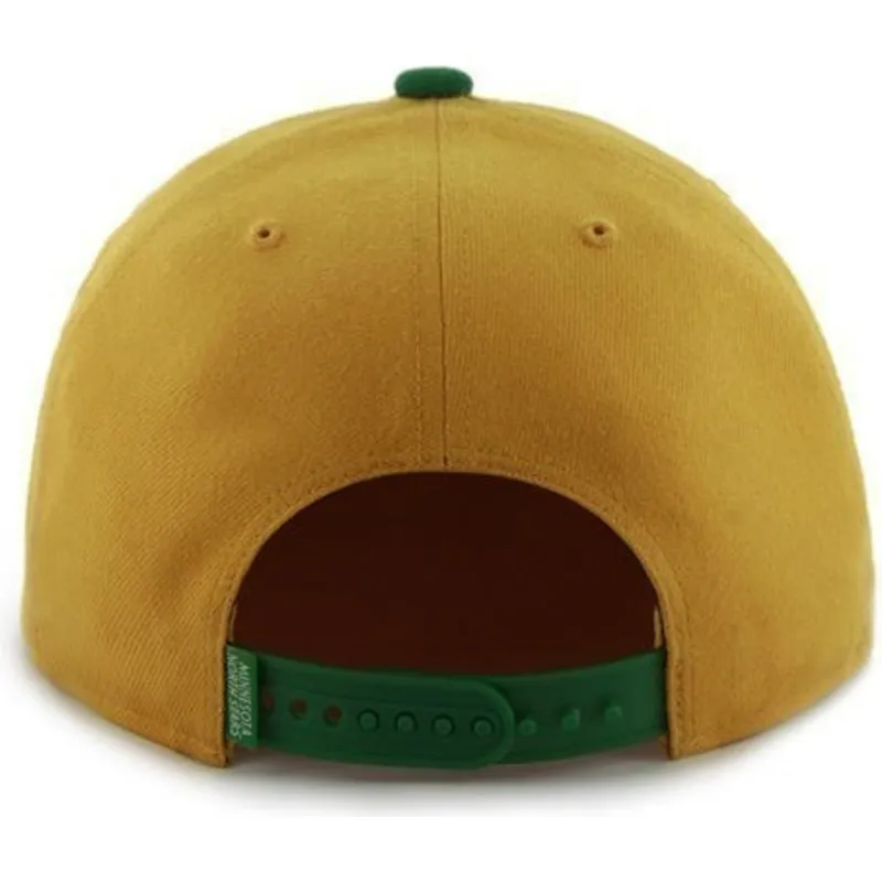 petten-plat-geel-snapback-van-minnesota-north-stars-nhl-van-47-brand