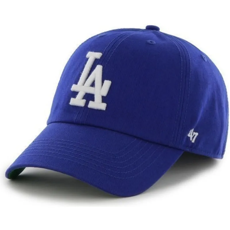 petten-gebogen-blauw-verstelbaar-van-los-angeles-dodgers-mlb-van-47-brand