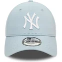 petten-gebogen-blauw-verstelbaar-9forty-league-essential-van-new-york-yankees-mlb-van-new-era