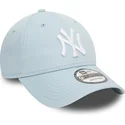 petten-gebogen-blauw-verstelbaar-9forty-league-essential-van-new-york-yankees-mlb-van-new-era