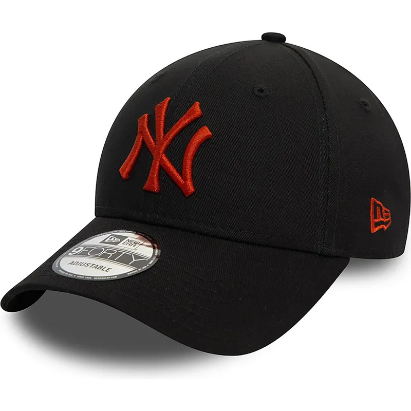 petten-gebogen-zwart-verstelbaar-9forty-league-essential-van-new-york-yankees-mlb-van-new-era