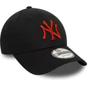 petten-gebogen-zwart-verstelbaar-9forty-league-essential-van-new-york-yankees-mlb-van-new-era