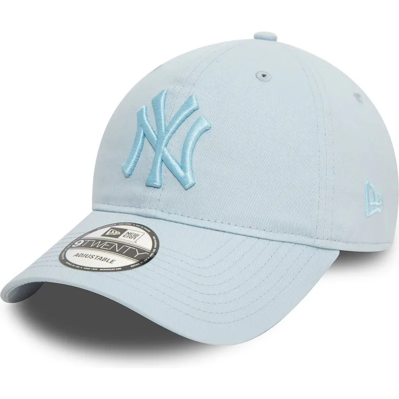 petten-gebogen-blauw-verstelbaar-9twenty-league-essential-van-new-york-yankees-mlb-van-new-era