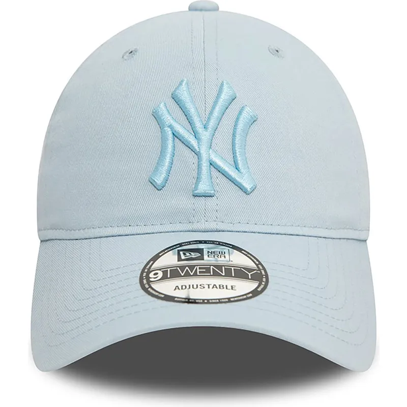 petten-gebogen-blauw-verstelbaar-9twenty-league-essential-van-new-york-yankees-mlb-van-new-era
