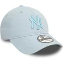 petten-gebogen-blauw-verstelbaar-9twenty-league-essential-van-new-york-yankees-mlb-van-new-era