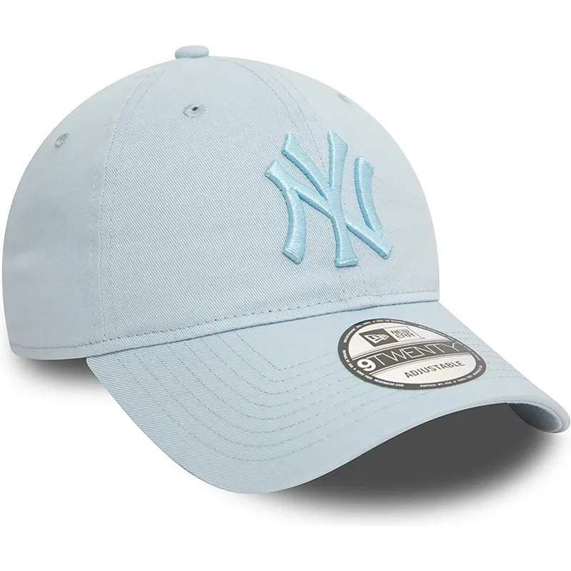 petten-gebogen-blauw-verstelbaar-9twenty-league-essential-van-new-york-yankees-mlb-van-new-era