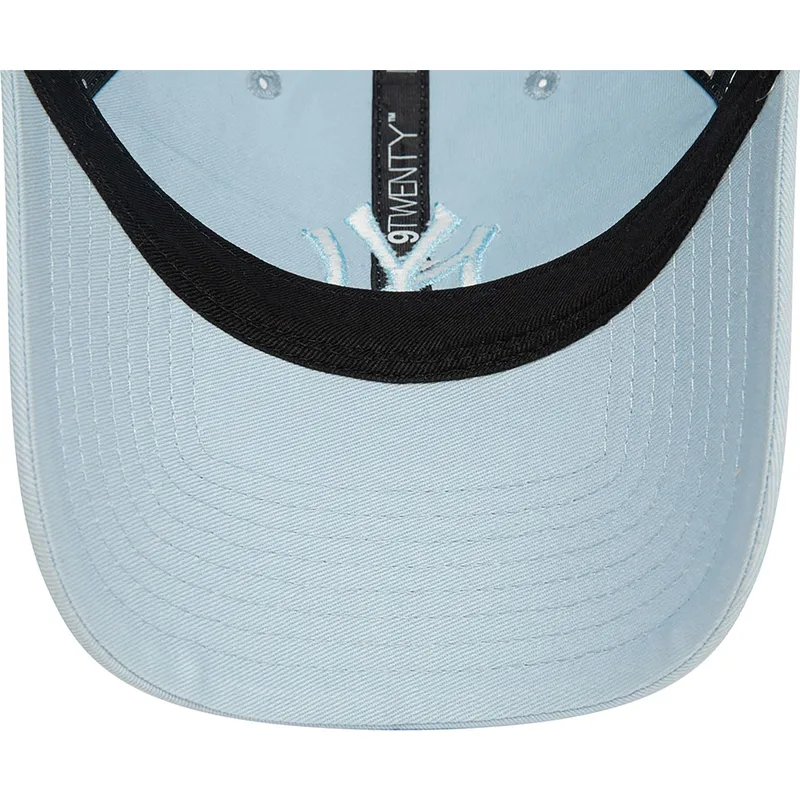 petten-gebogen-blauw-verstelbaar-9twenty-league-essential-van-new-york-yankees-mlb-van-new-era