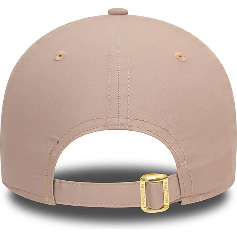 petten-gebogen-beige-verstelbaar-dorado-9forty-flawless-van-new-york-yankees-mlb-van-new-era