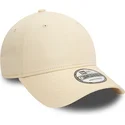 petten-gebogen-beige-verstelbaar-9forty-essential-van-new-era