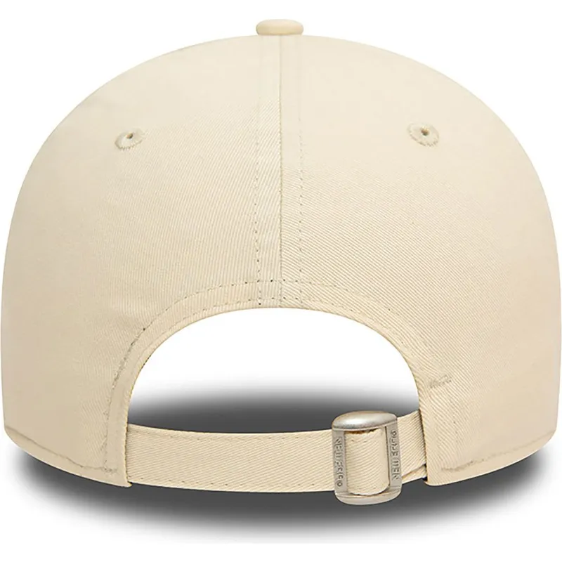 petten-gebogen-beige-verstelbaar-9forty-essential-van-new-era