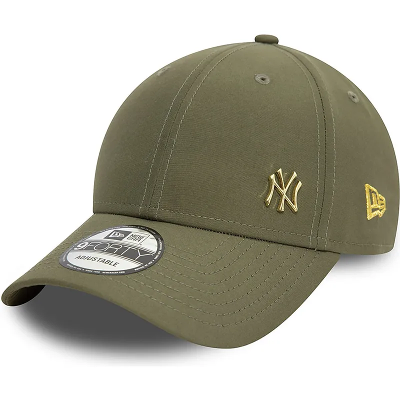 petten-gebogen-groen-verstelbaar-dorado-9forty-flawless-van-new-york-yankees-mlb-van-new-era