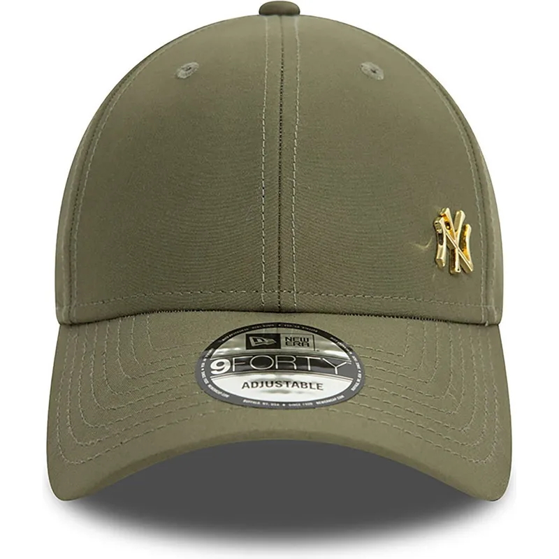 petten-gebogen-groen-verstelbaar-dorado-9forty-flawless-van-new-york-yankees-mlb-van-new-era