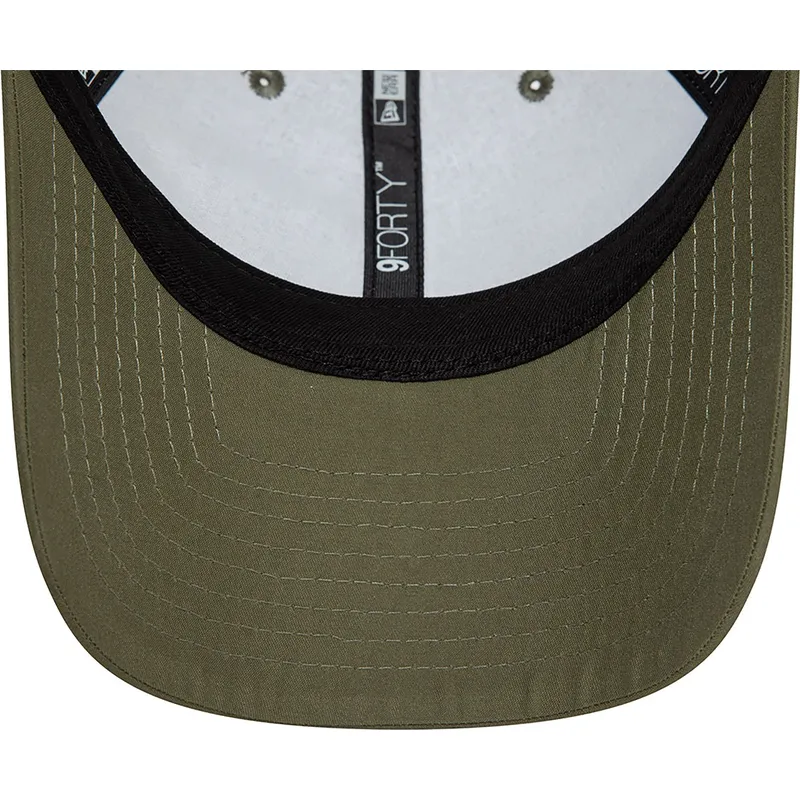 petten-gebogen-groen-verstelbaar-dorado-9forty-flawless-van-new-york-yankees-mlb-van-new-era