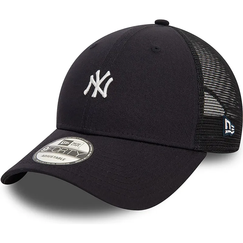petten-gebogen-zwart-verstelbaar-9forty-mini-homefield-van-new-york-yankees-mlb-van-new-era