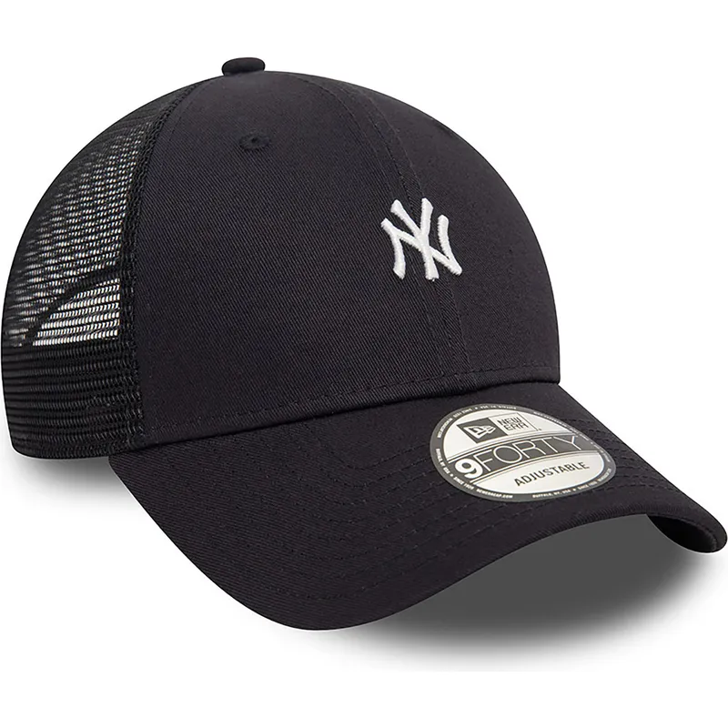 petten-gebogen-zwart-verstelbaar-9forty-mini-homefield-van-new-york-yankees-mlb-van-new-era