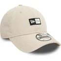 petten-gebogen-beige-verstelbaar-9twenty-repreve-van-new-era