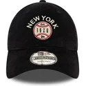petten-gebogen-zwart-verstelbaar-the-empire-state-9twenty-cord-van-new-york-steden-en-stranden-van-new-era