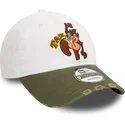 petten-gebogen-wit-verstelbaar-9twenty-washed-van-tasmania-looney-tunes-van-new-era