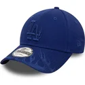 petten-gebogen-blauw-verstelbaar-9forty-flame-van-los-angeles-dodgers-mlb-van-new-era