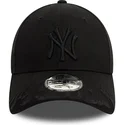 petten-gebogen-zwart-verstelbaar-9forty-flame-van-new-york-yankees-mlb-van-new-era