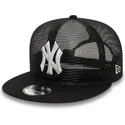 petten-plat-zwart-snapback-9fifty-embroidered-mesh-van-new-york-yankees-mlb-van-new-era
