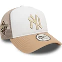 petten-gebogen-beige-snapback-a-frame-frame-world-series-van-new-york-yankees-mlb-van-new-era