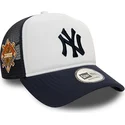 petten-gebogen-marineblauw-snapback-a-frame-frame-world-series-van-new-york-yankees-mlb-van-new-era