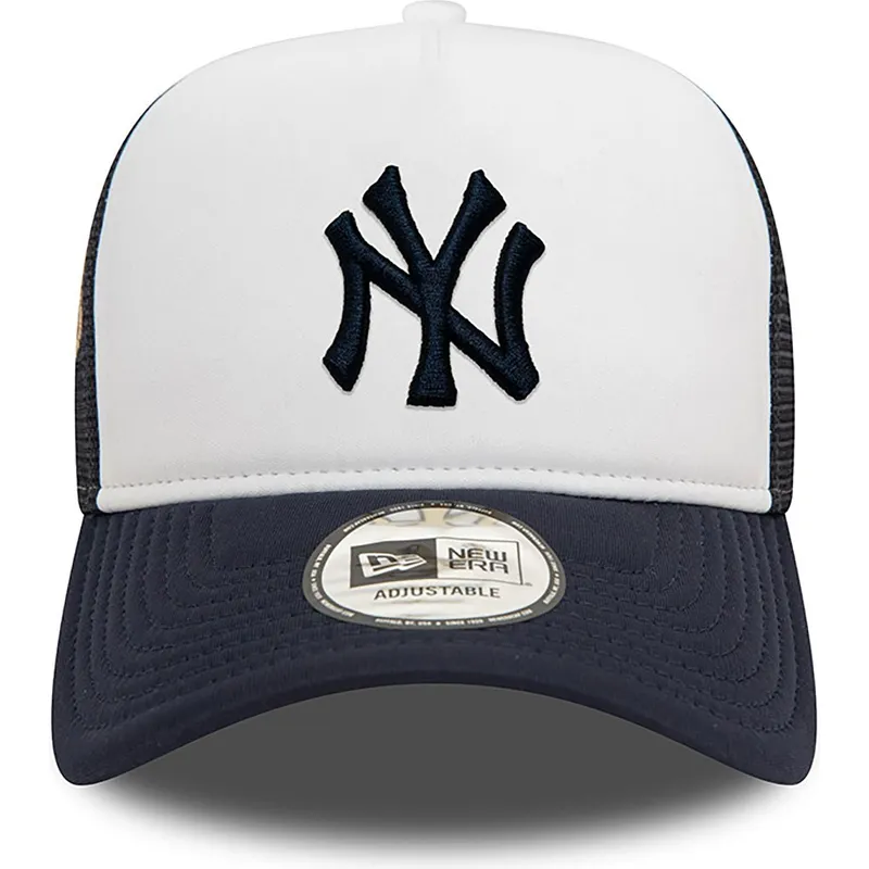 petten-gebogen-marineblauw-snapback-a-frame-frame-world-series-van-new-york-yankees-mlb-van-new-era