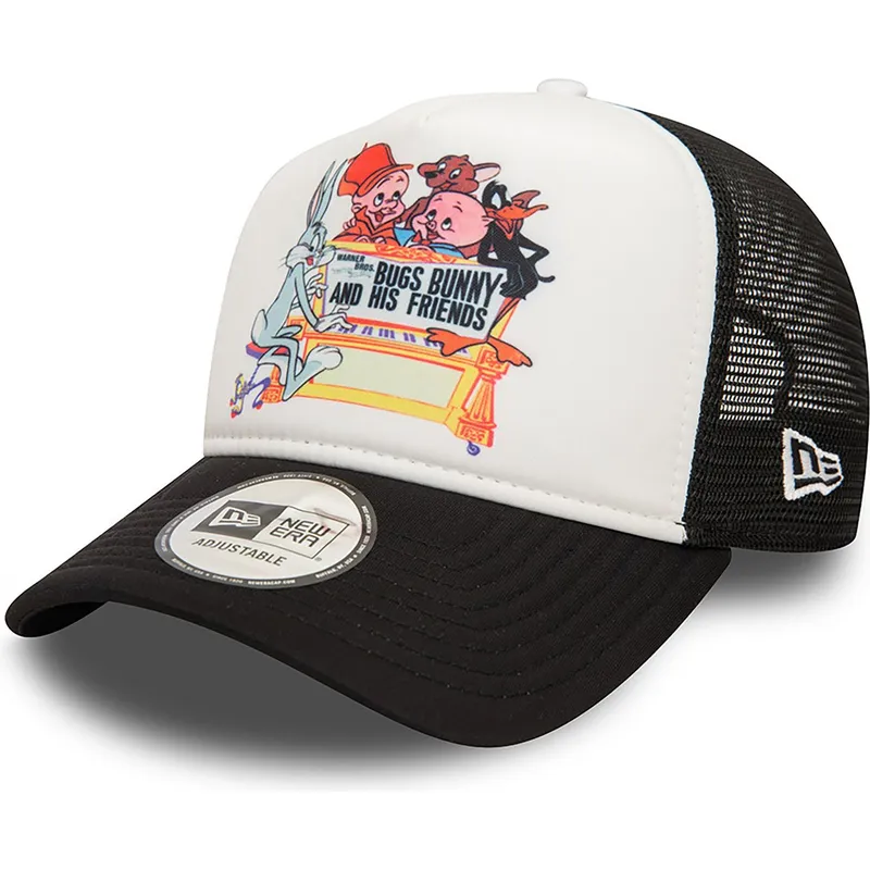 petten-gebogen-zwart-snapback-bugs-bunny-and-his-friends-a-frame-van-looney-tunes-van-new-era petten-gebogen-zwart-snapback-bugs-bunny-and-his-friends-a-frame-van-looney-tunes-van-new-era