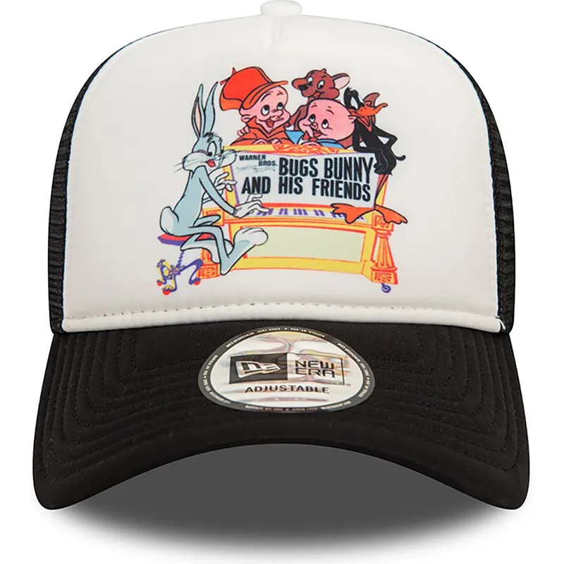 petten-gebogen-zwart-snapback-bugs-bunny-and-his-friends-a-frame-van-looney-tunes-van-new-era petten-gebogen-zwart-snapback-bugs-bunny-and-his-friends-a-frame-van-looney-tunes-van-new-era