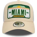 petten-gebogen-beige-snapback-a-frame-license-plate-van-miami-steden-en-stranden-van-new-era
