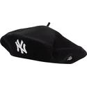 baretten-zwart-wool-beret-van-new-york-yankees-mlb-van-new-era