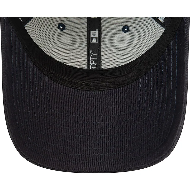 petten-gebogen-marineblauw-verstelbaar-rosa-9forty-flower-icon-van-new-york-yankees-mlb-van-new-era