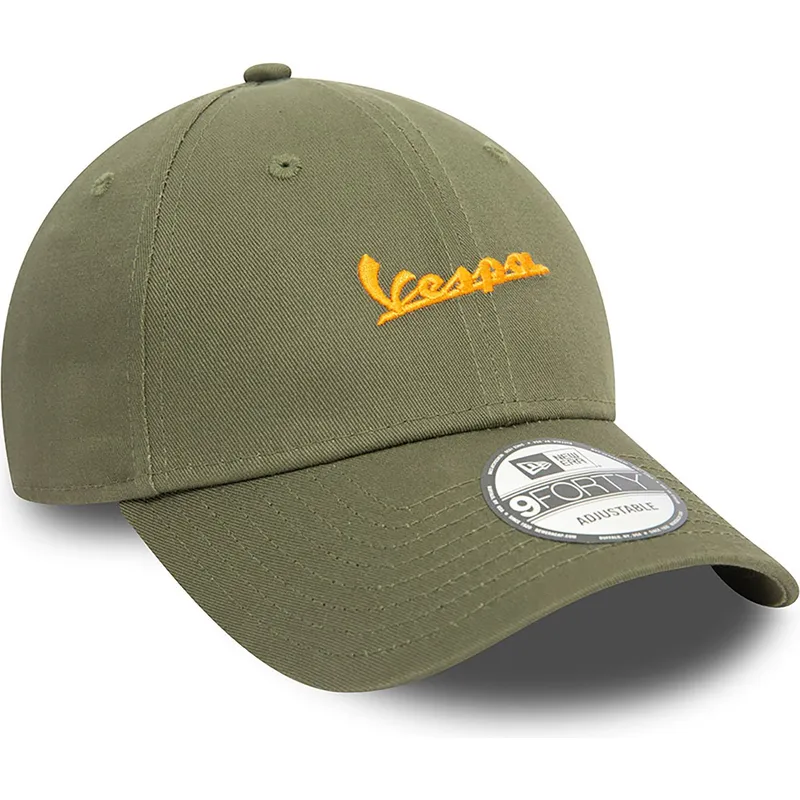 petten-gebogen-groen-verstelbaar-9forty-seasonal-van-vespa-piaggio-van-new-era petten-gebogen-groen-verstelbaar-9forty-seasonal-van-vespa-piaggio-van-new-era