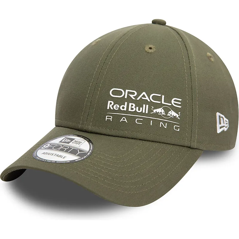 petten-gebogen-groen-verstelbaar-9forty-seasonal-van-red-bull-racing-formula-1-van-new-era