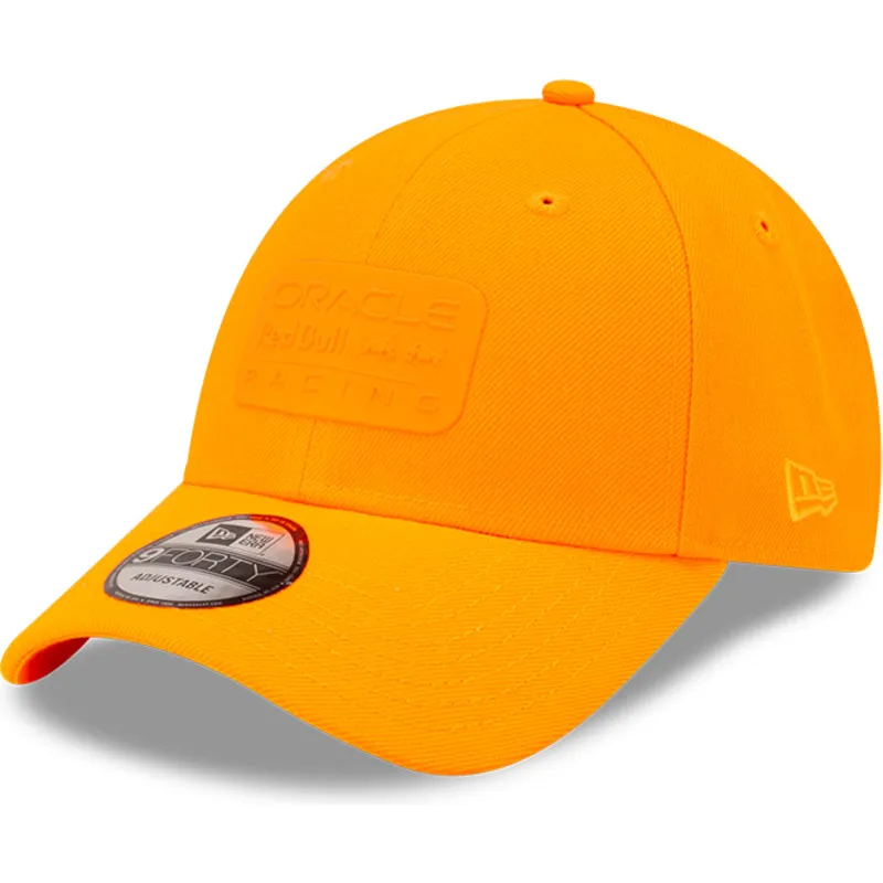 petten-gebogen-oranje-verstelbaar-9forty-neon-van-red-bull-racing-formula-1-van-new-era