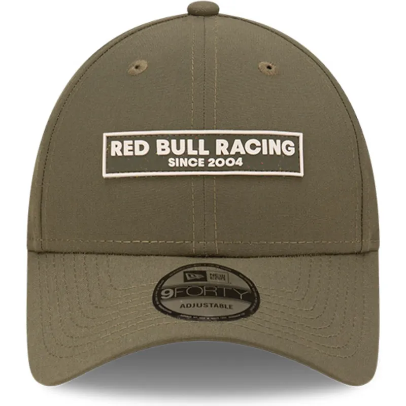 petten-gebogen-groen-verstelbaar-9forty-repreve-wordmark-van-red-bull-racing-formula-1-van-new-era