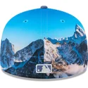 petten-plat-blauw-fitted-59fifty-photoreal-van-los-angeles-dodgers-mlb-van-new-era